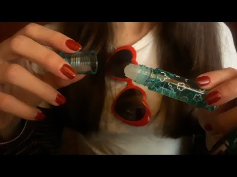 ASMR Doing Your Makeup as a Tumblr Girl 🍒 (camera touch, lofi, aesthetic)