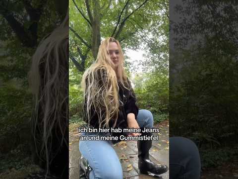 Hilfst du mir bei dem kleinen Problem mit meinem Gummistiefeln? 😵‍💫