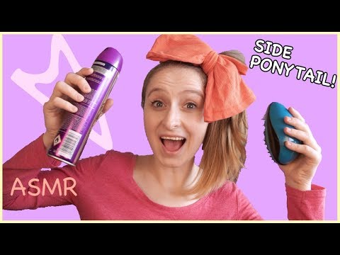 JOJO SIWA doing ASMR - Side Ponytail! RP