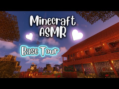 Minecraft ASMR - Base Tour (whisper & keyboard sounds)