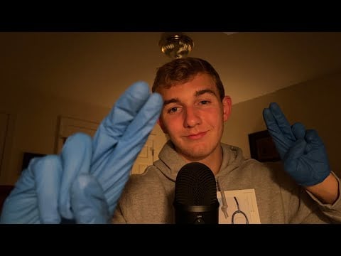 Asmr fast 5 minute cranial nerve exam 🧪💤