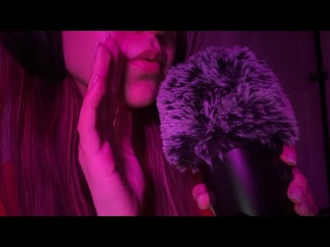 [ASMR - No Talking] Mouth sounds + plucking 😴 