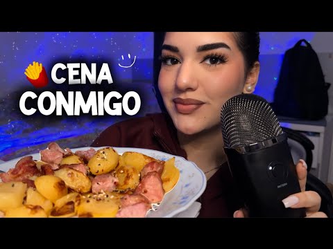 ASMR COMIENDO 🍟🍗 Mientras Hablamos 💗