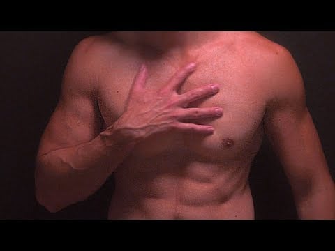 ASMR Shirtless 🍫 SIX PACK ASMR!!! 💪🏽 Body Triggers & Hand Sounds 🖐