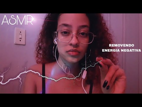 ASMR | REMOVENDO SUA ENERGIA NEGATIVA PARA 2023 🌟