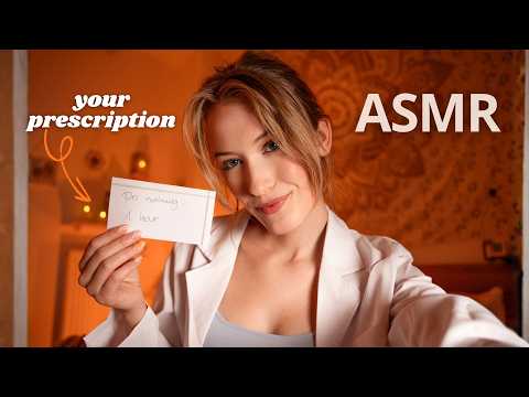 ASMR Wellness Check 🩺 (massage, focus and stress test)