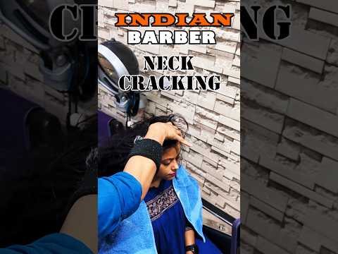 ASMR INDIAN HEAD MASSAGE WITH NECK CRACKING