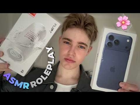 ASMR │ Tech Store Roleplay📱💻 (Tascam Microphone)