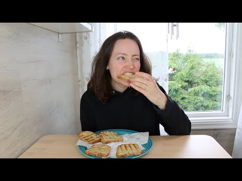 ASMR Eating Sounds 🍞 Toasted Bread With Butter | Mukbang 먹방