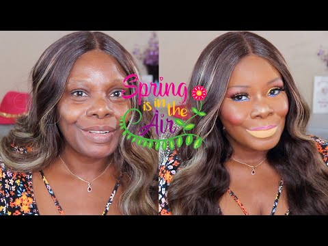 FUN CUTE & SPRINGY ASMR MAKEUP TUTORIAL