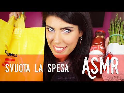 ASMR ita - 🍑 SVUOTA la SPESA · ESSELUNGA (Whispering)