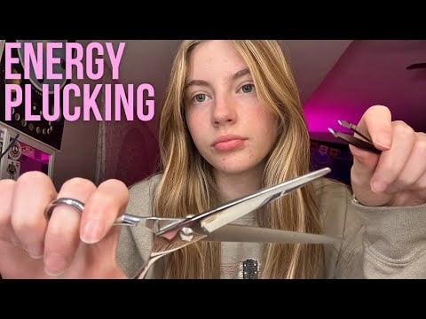 ASMR | ✂️🧿🪬Negative Energy Removal (Plucking And Cutting)