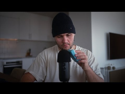 ASMR Trigger Assortment - Tapping, Crinkles, Hand Sounds, Mic Pumping