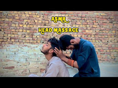 ASMR: Head Massage For Sleeping | ASMR Cosmic Head massage For Relaxing | ASMR With Yahya