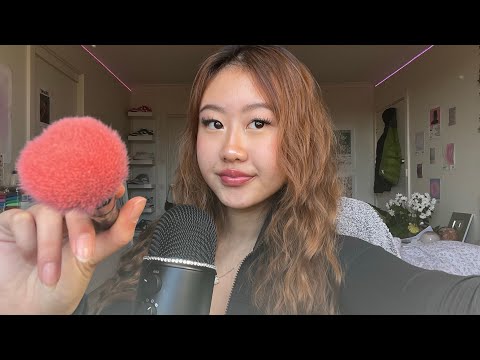 ASMR fast and agressive makeup application