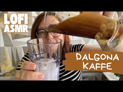 Lofi ASMR: Jag gör en iskall dalgona kaffe 🤎