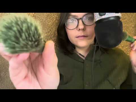 10 Trigger ASMR | Mic Brushing, Switch Tapping, Fabric Sounds and More