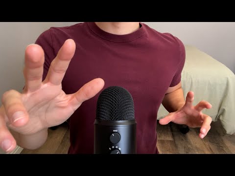 ASMR | Soft and subtle mouth sounds with hand movements