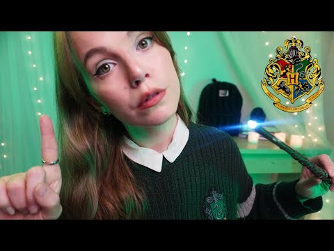 ASMR HOGWARTS CRANIAL NERVE EXAM SLYTHERIN COMMON ROOM