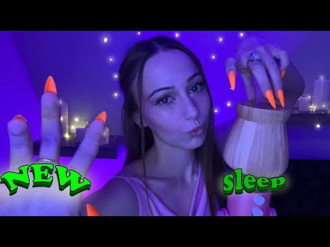 New + Intense ASMR for Sleep ♡💤 minimal talking trigger assortment 💤♡