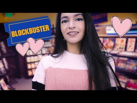 [ASMR] BLOCKBUSTER: Filmes p/ Dia dos Namorados ❤ Conversa c/ Meus Filmes Favoritos