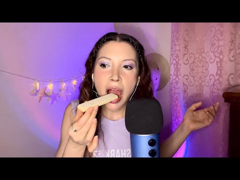 ASMR Eating Cookies / Contando Anécdotas de mi Vida en la Ciudad - Parte 2/2