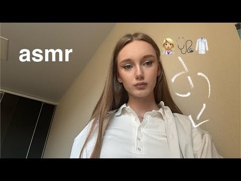 АСМР ВРАЧ-ДЕРМАТОЛОГ в перчатках 🫶🏻👩🏼‍⚕️/Asmr doctor dermatologist in gloves 🩺