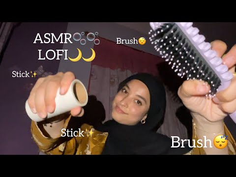 My First ASMR Video (Any Positivity Counts)🥳🌙|Lofi Random Triggers, Hands Movements, Keyboard Tap…