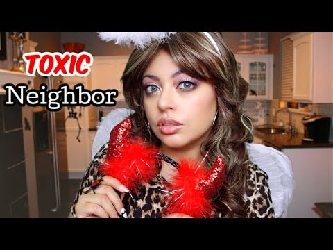 ASMR| TOXIC NEIGHBOR Invites You to Their Halloween Party (Personal Attention & Gossip)