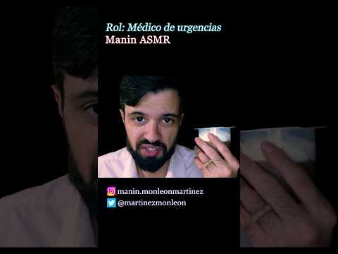Médico de urgencias asmr roleplay español