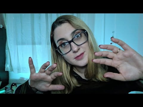 ASMR Spontaneous Air Tracing (Words & Objects Guess)