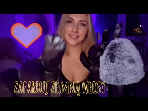 [ASMR PL] ZAFARBUJ ZE MNĄ WŁOSY, PYSZCZKU  😍💖💤 (szept, szelest rękawiczek)