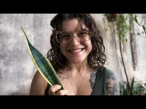 ASMR 🍃 Benzedeira tirando quebrante e mau olhado do seu corpo