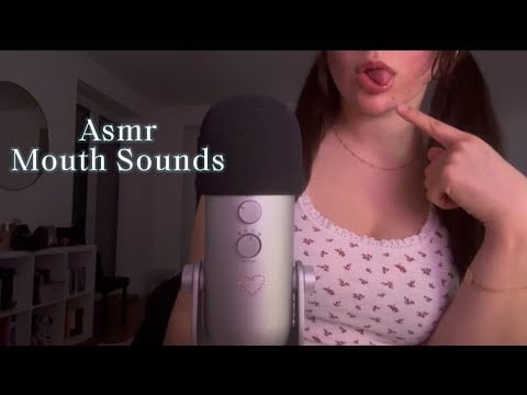 Asmr Mouth Sounds // Wet, Dry, Trigger Words, Hand Movements, inaudible whispers 💋✨
