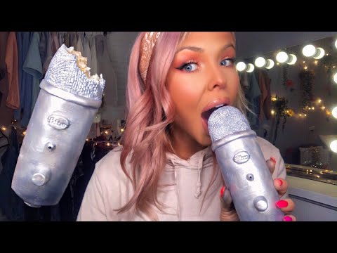 ASMR EDIBLE BLUE YETI MICROPHONE EATING SHOW (PRANK) MOST ODDLY SATISFYING EATING SOUNDS MUKBANG