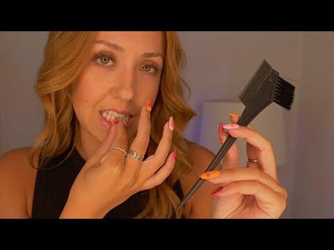 ASMR Invisible Bobby Pins (hair clipping, no talking) RP