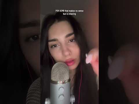 ASMR that doesn’t make sense but is relaxing 🥱