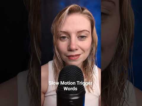 Slow Motion Trigger Words With Blue Yeti