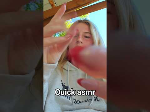 quick asmr #asmd #satisfying #relax #asmrsounds #relaxing