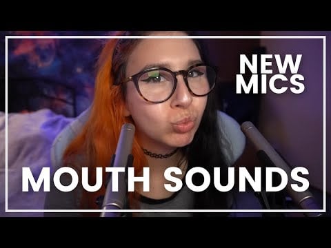 ASMR Lip sounds, fluttering, soft kissing 😴
