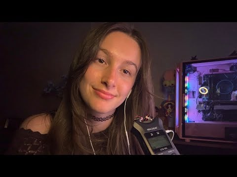 ASMR Intense Inaudible Whispers (while i clean your nasty ears)