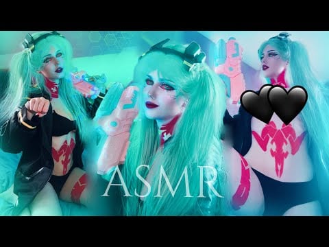 Your Cyberpunk Girlfriend | ASMR ♡ Cosplay Role Play