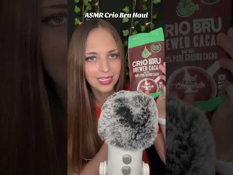 ASMR Crio Bru Haul ☕️ Please Sponsor Me, I’m Obsessed 😂 #shorts