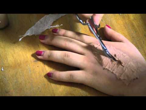 ASMR Halloween Make up tutorial(?) Soft spoken