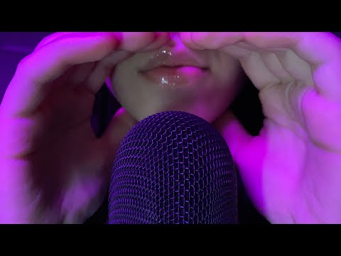 [ASMR - No Talking] 👄Cupped bubbly mouth sounds👄