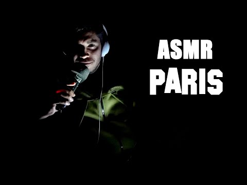 Faire un ASMR dans un Parc Parisien la nuit