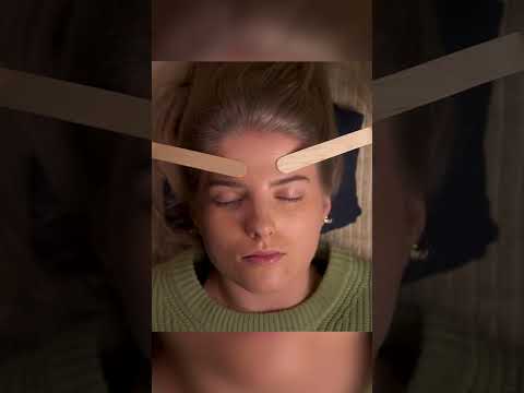 Slow & Delicate Face Tracing ASMR for Quiet Nights 🤍 #sleep