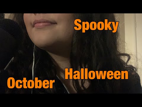 asmr trigger words *fall edition!!