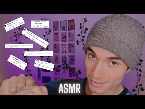 Je réponds à toutes vos questions en ASMR😊