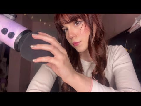 ASMR mic pumping with foam cover